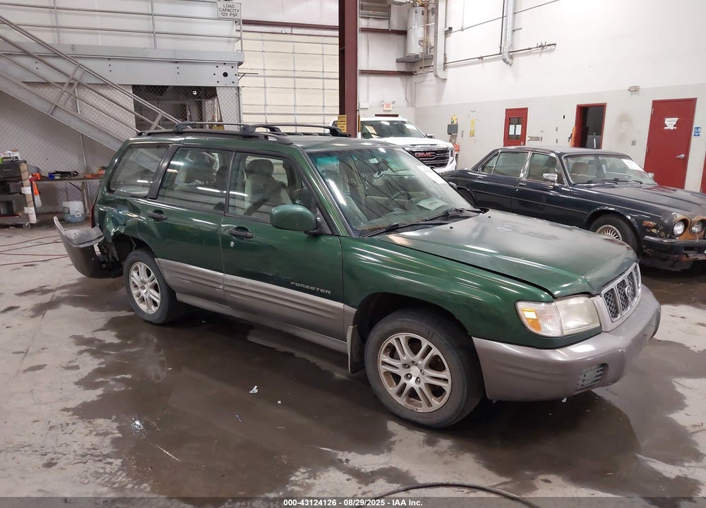 2002 SUBARU FORESTER S VIN: JF1SF65542H753183
