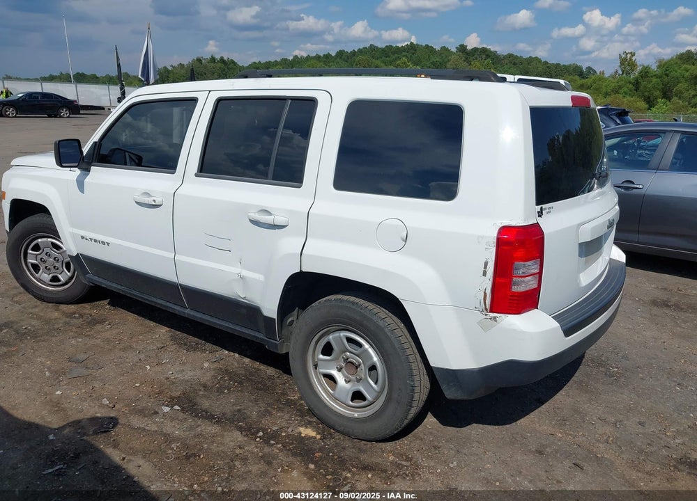 2014 JEEP PATRIOT VIN: 1C4NJPBA3ED599283