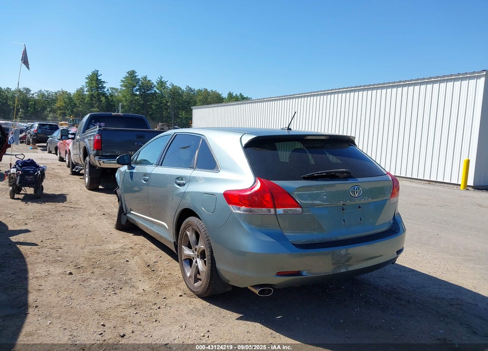 2011 TOYOTA VENZA BASE V6 VIN: 4T3BK3BB7BU051481