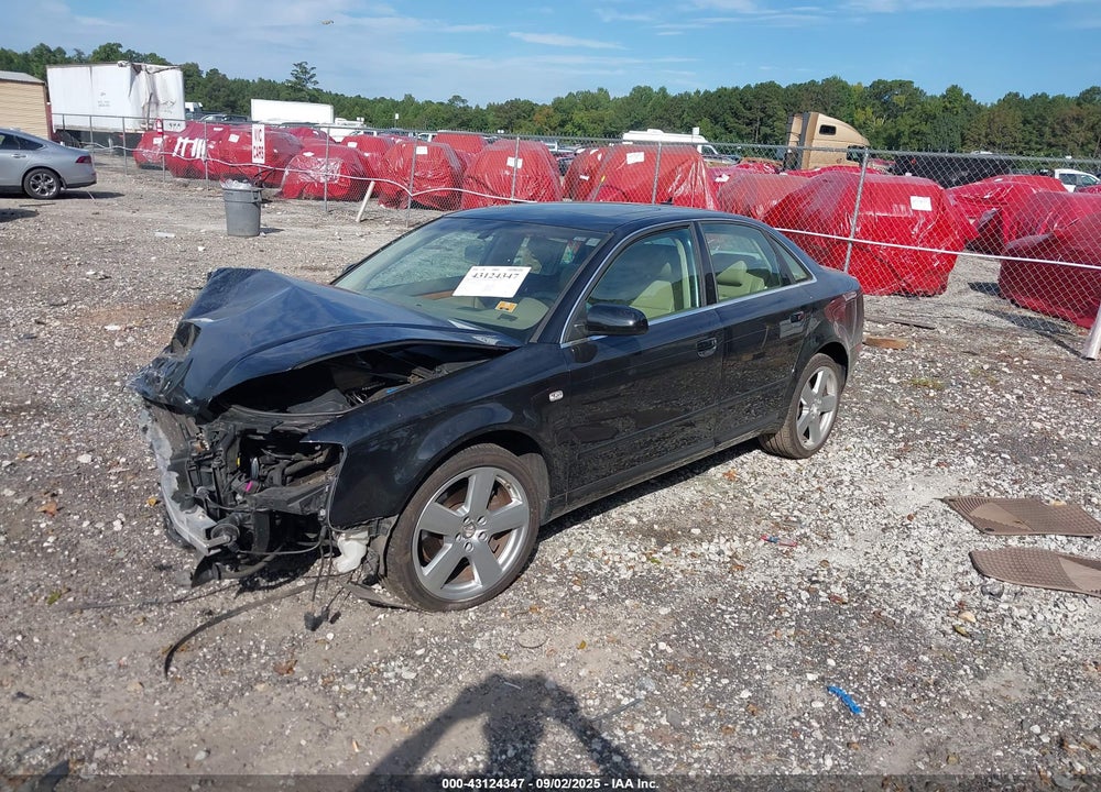 2008 AUDI A4 VIN: WAUDH78E28A154957