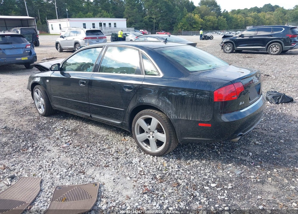 2008 AUDI A4 VIN: WAUDH78E28A154957