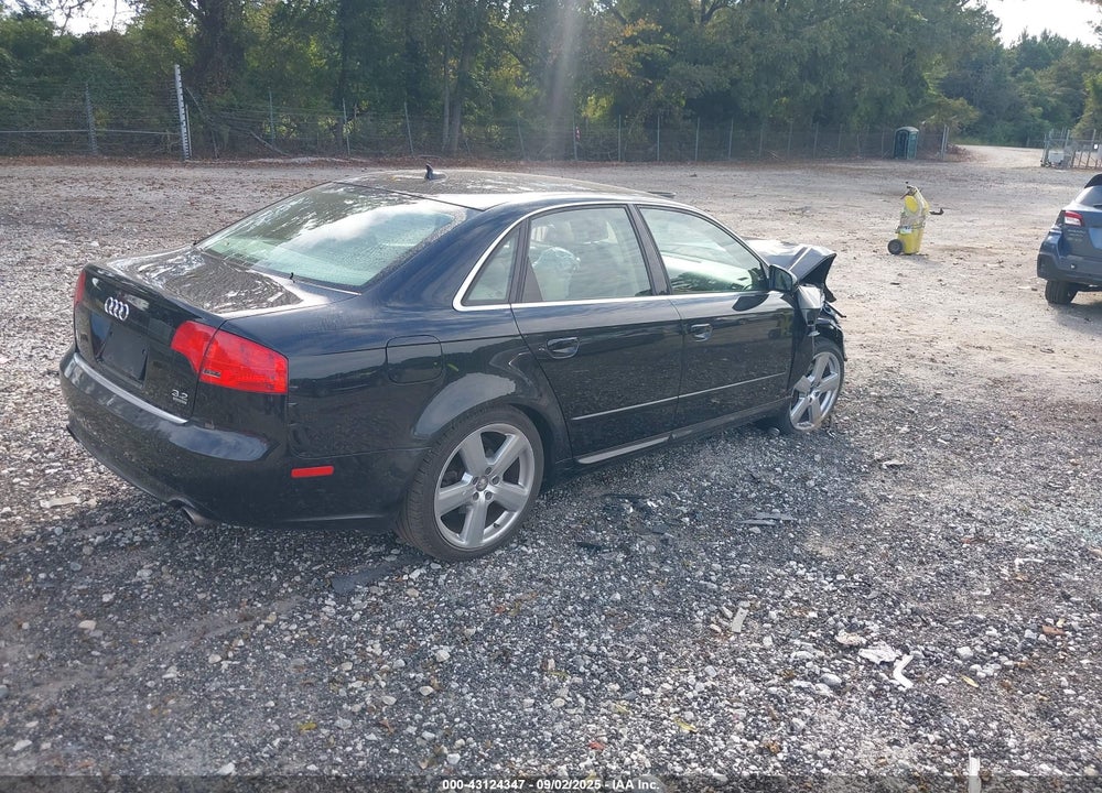 2008 AUDI A4 VIN: WAUDH78E28A154957