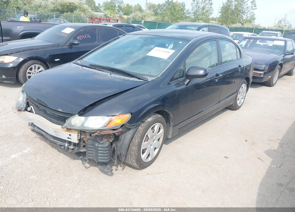 2007 HONDA CIVIC LX VIN: 1HGFA16537L070358