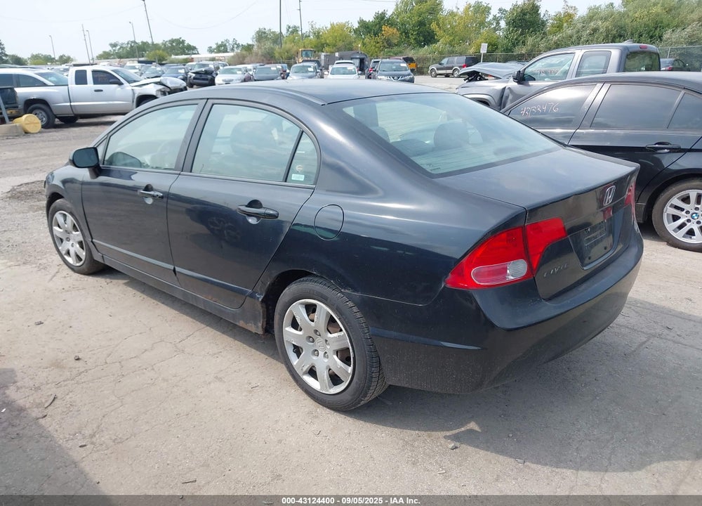 2007 HONDA CIVIC LX VIN: 1HGFA16537L070358