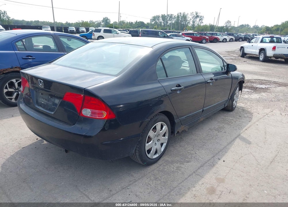 2007 HONDA CIVIC LX VIN: 1HGFA16537L070358