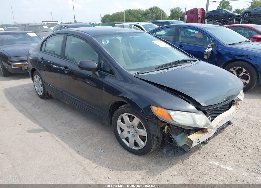 2007 HONDA CIVIC LX VIN: 1HGFA16537L070358