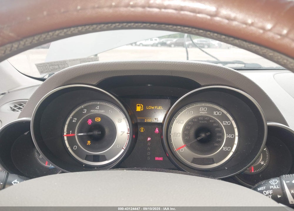 2012 ACURA MDX VIN: 2HNYD2H25CH507236