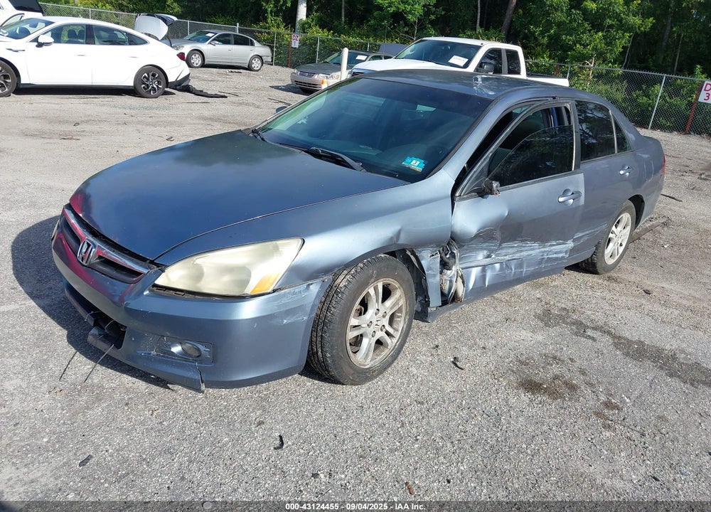 2007 HONDA ACCORD 2.4 SE VIN: 1HGCM563X7A125254