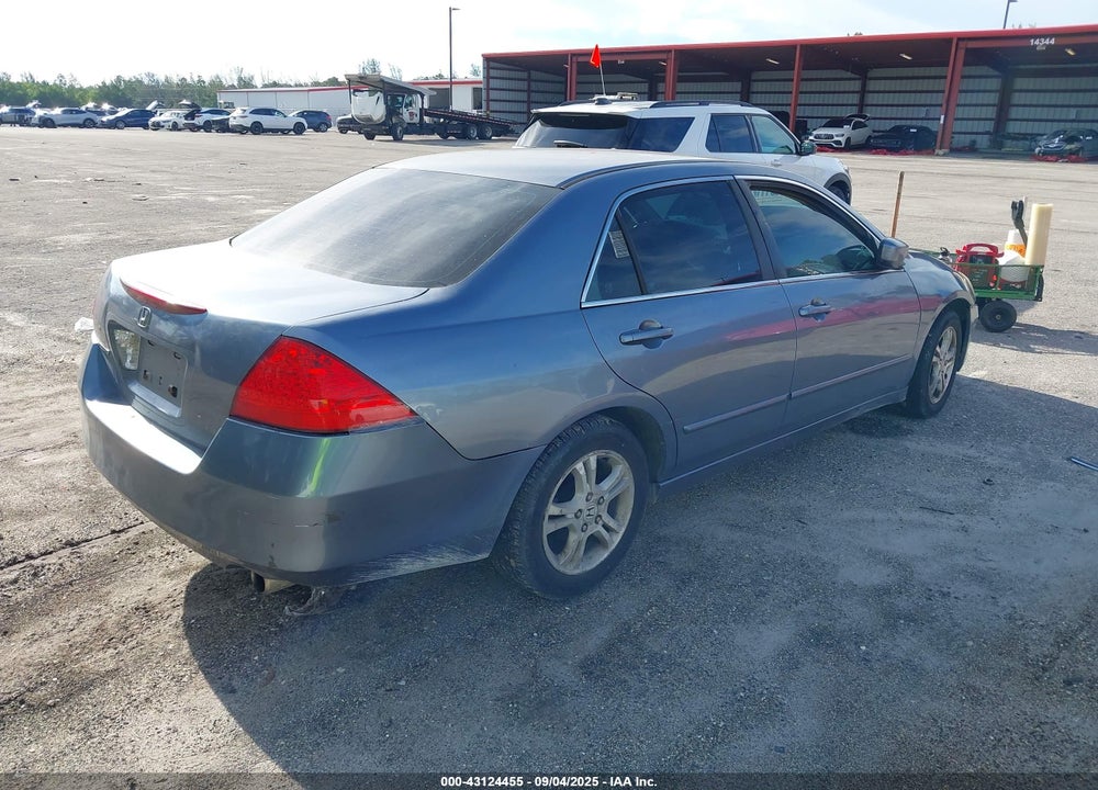 2007 HONDA ACCORD 2.4 SE VIN: 1HGCM563X7A125254