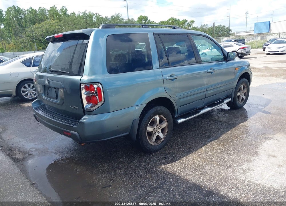 2008 HONDA PILOT EX-L VIN: 5FNYF18608B028166