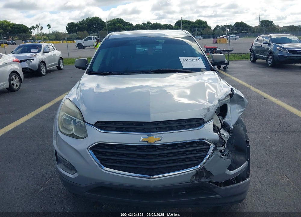 2016 CHEVROLET EQUINOX LS VIN: 2GNALBEK2G1110040