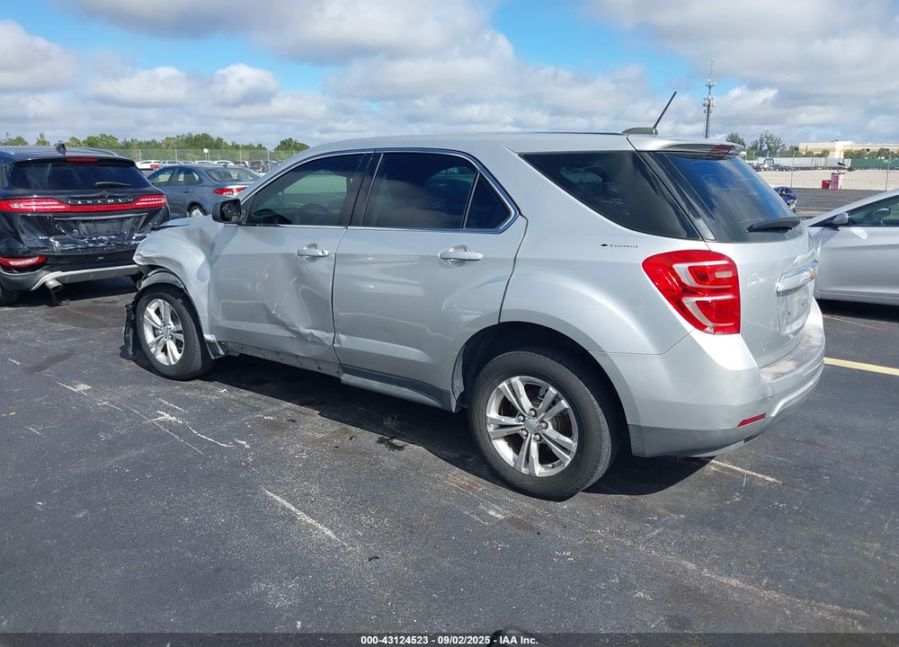 2016 CHEVROLET EQUINOX LS VIN: 2GNALBEK2G1110040