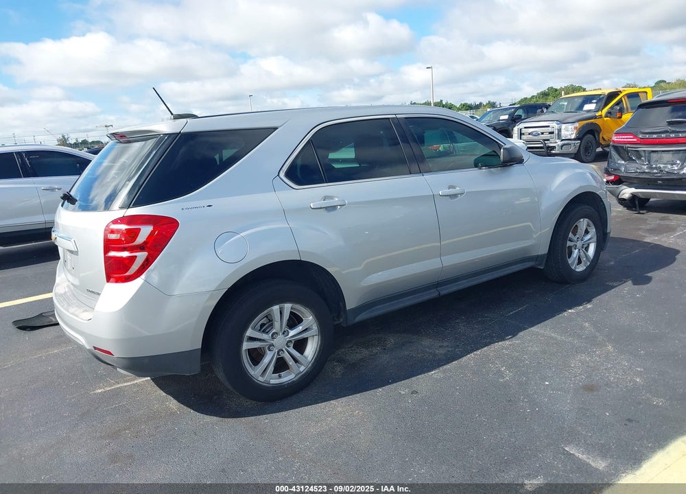 2016 CHEVROLET EQUINOX LS VIN: 2GNALBEK2G1110040