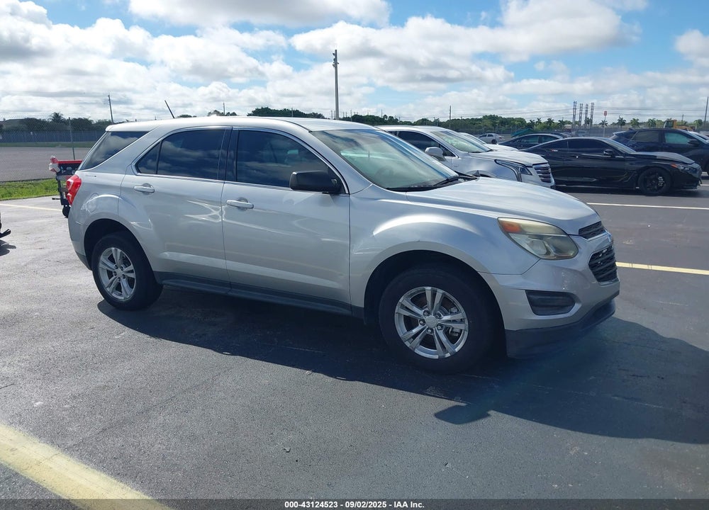 2016 CHEVROLET EQUINOX LS VIN: 2GNALBEK2G1110040