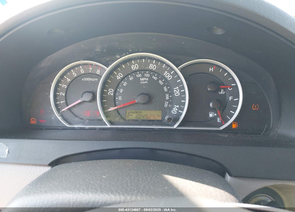 2009 KIA SORENTO VIN: KNDJD735795891140