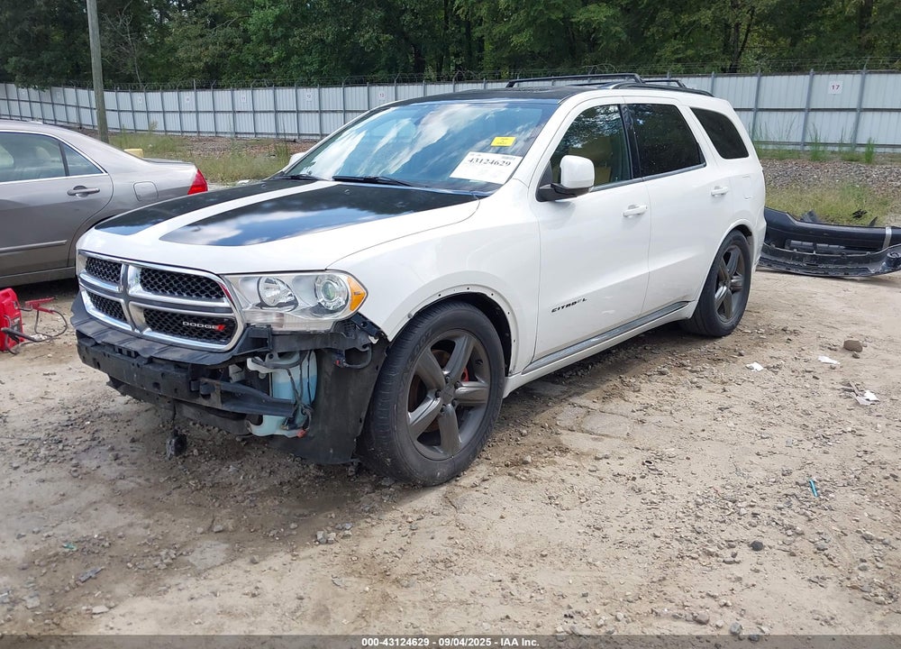2012 DODGE DURANGO CITADEL VIN: 1C4SDJET4CC205099