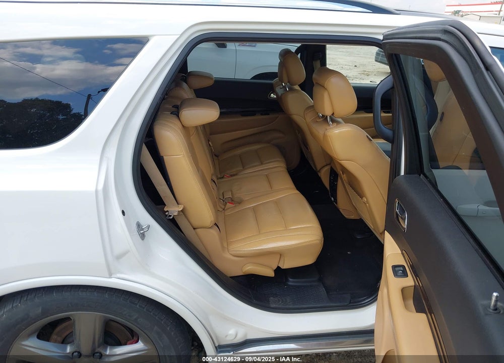 2012 DODGE DURANGO CITADEL VIN: 1C4SDJET4CC205099