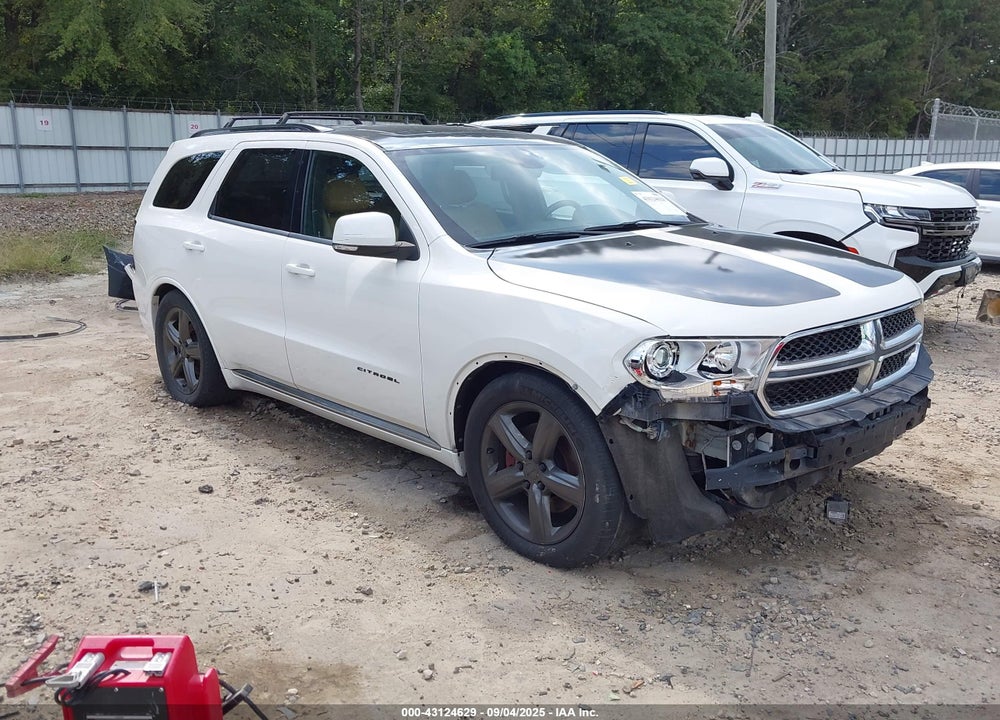 2012 DODGE DURANGO CITADEL VIN: 1C4SDJET4CC205099