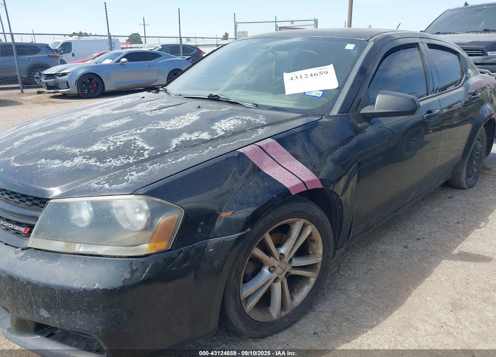 2014 DODGE AVENGER VIN: 1C3CDZAB5EN139755