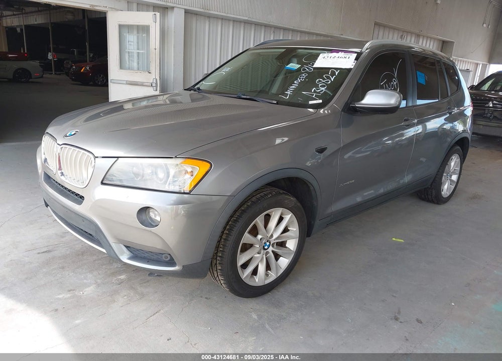 2013 BMW X3 XDRIVE28I VIN: 5UXWX9C52D0A30822