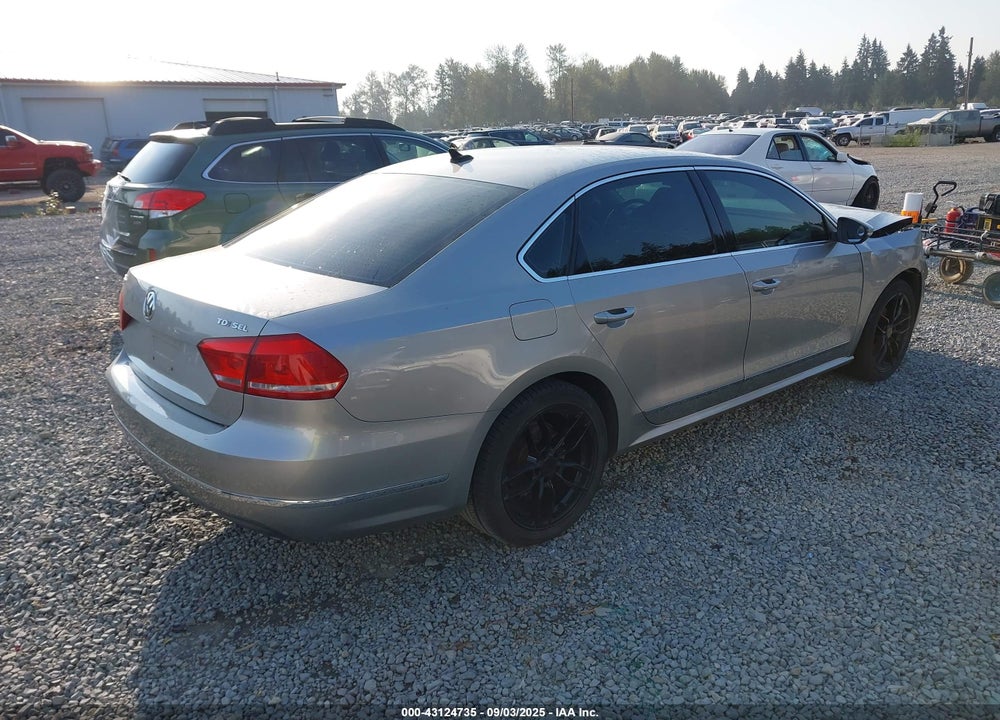 2012 VOLKSWAGEN PASSAT 2.0L TDI SEL PREMIUM VIN: 1VWCN7A37CC059126