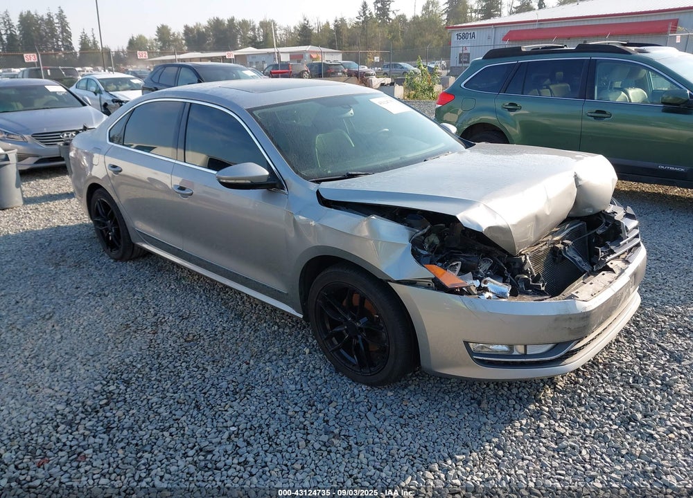 2012 VOLKSWAGEN PASSAT 2.0L TDI SEL PREMIUM VIN: 1VWCN7A37CC059126