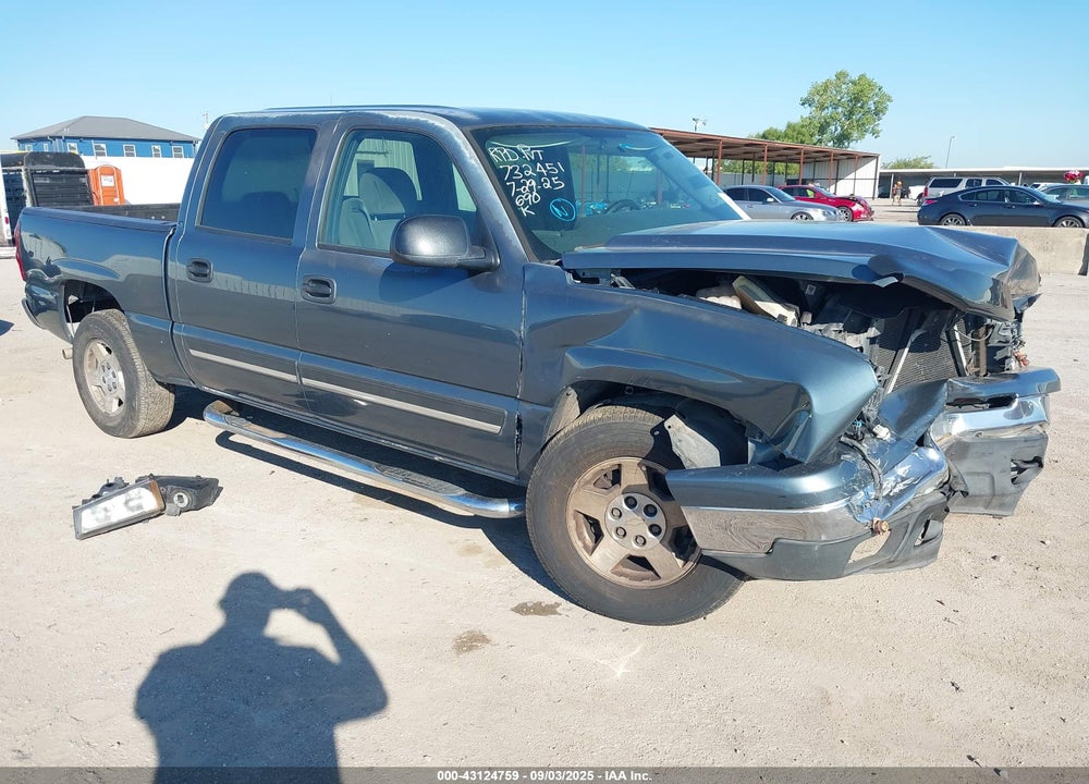 2006 CHEVROLET SILVERADO 1500 LS VIN: 2GCEC13V561227224