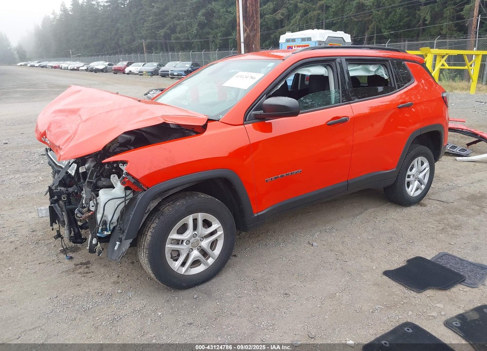 2018 JEEP COMPASS VIN: 3C4NJDABXJT457154