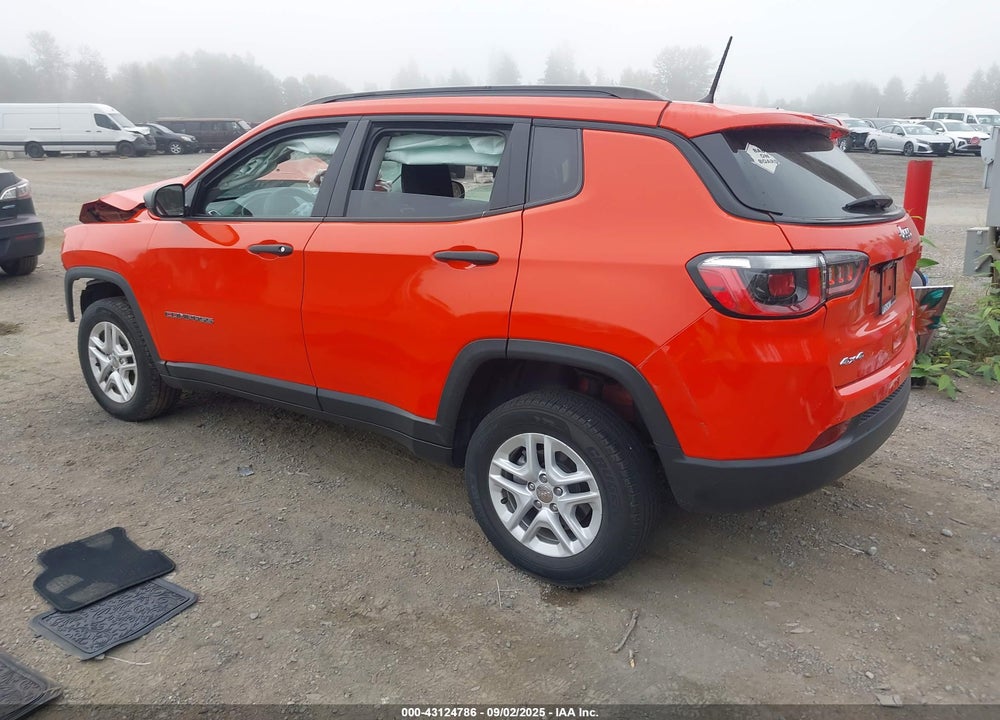 2018 JEEP COMPASS VIN: 3C4NJDABXJT457154
