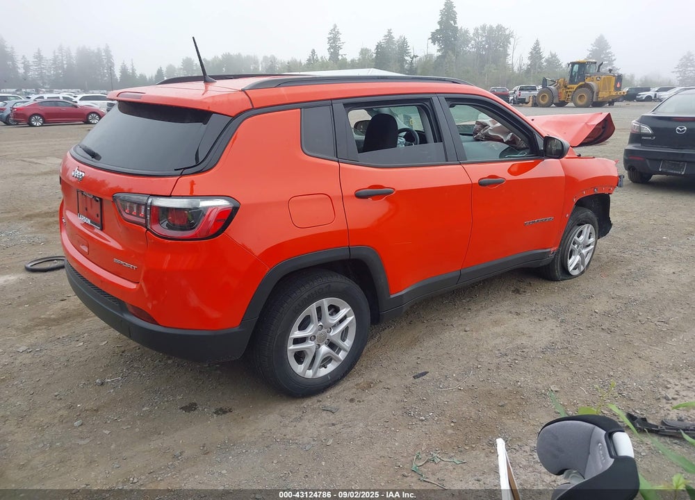 2018 JEEP COMPASS VIN: 3C4NJDABXJT457154