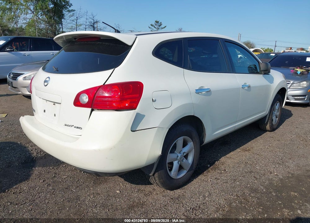 2010 NISSAN ROGUE VIN: JN8AS5MV3AW111100