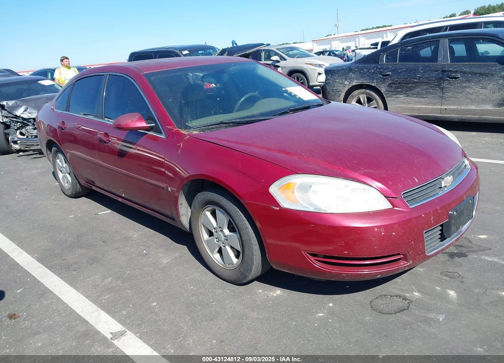 2007 CHEVROLET IMPALA LT VIN: 2G1WT58K979315117