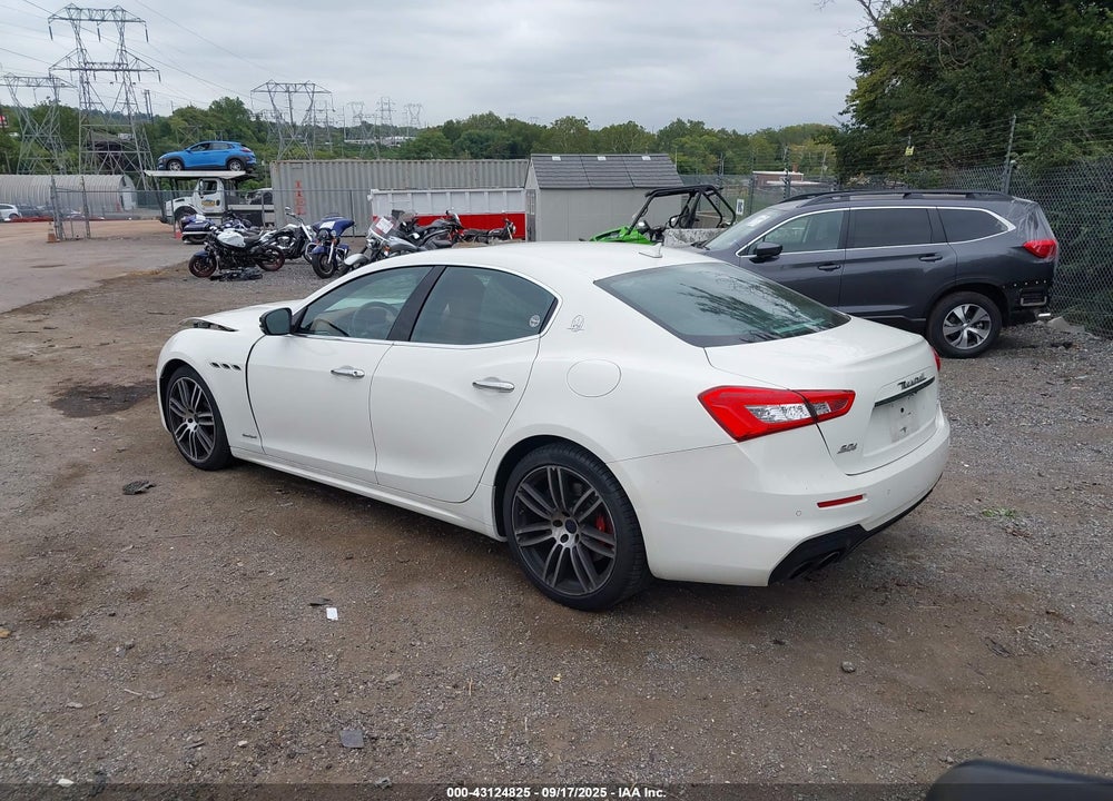 2019 MASERATI GHIBLI S Q4 GRANSPORT VIN: ZAM57YTSXK1313546