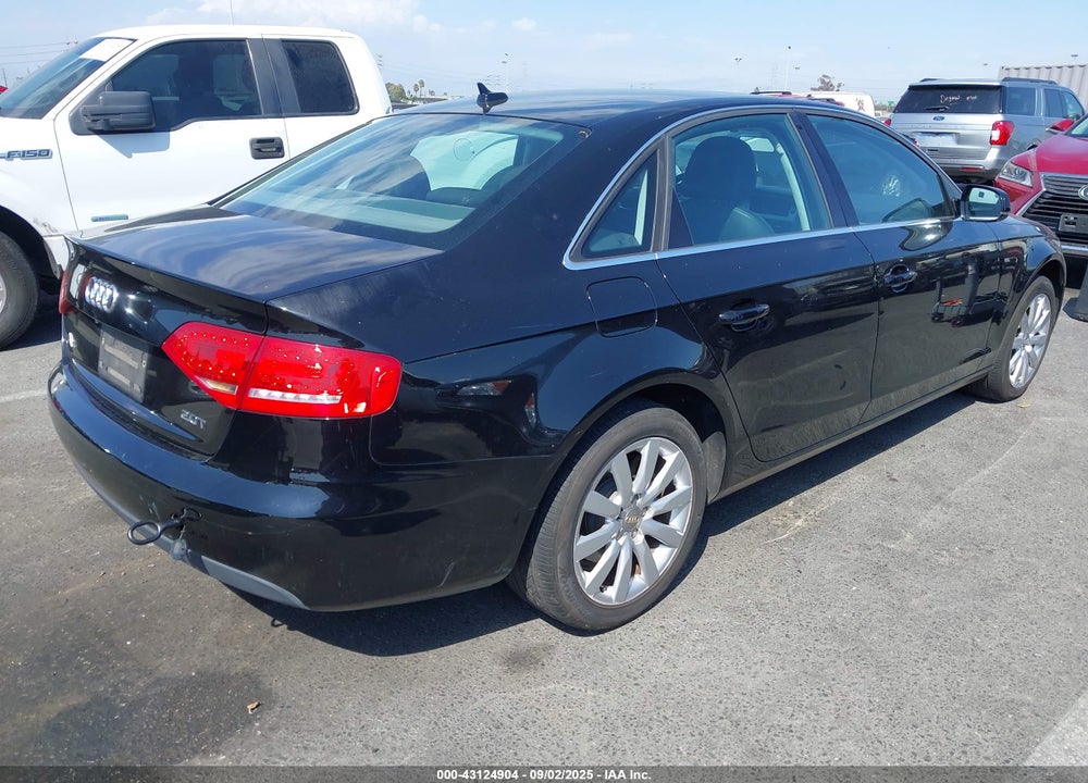 2012 AUDI A4 VIN: WAUAFAFL9CA120269