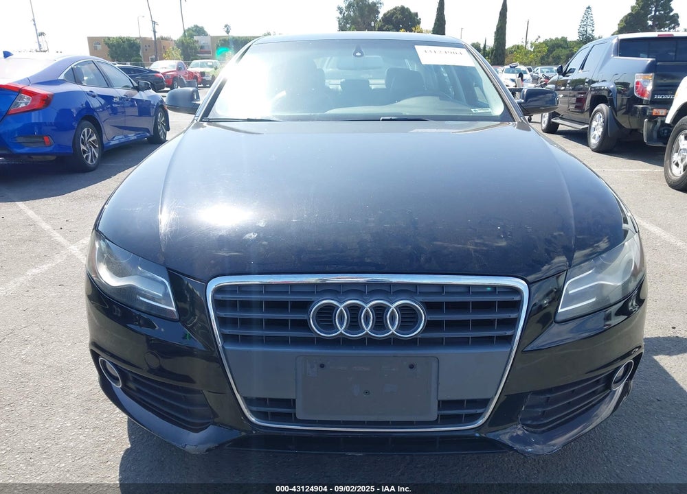 2012 AUDI A4 VIN: WAUAFAFL9CA120269