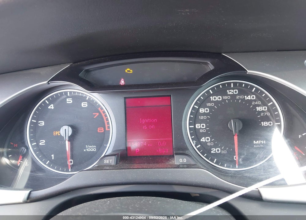 2012 AUDI A4 VIN: WAUAFAFL9CA120269