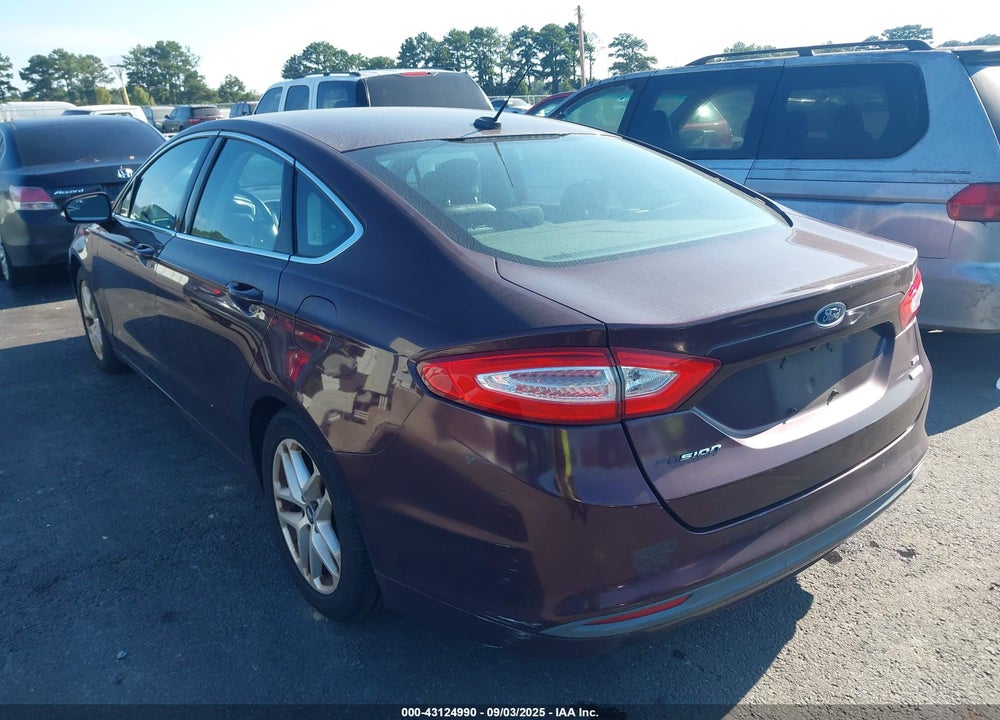 2013 FORD FUSION VIN: 3FA6P0HR8DR187380
