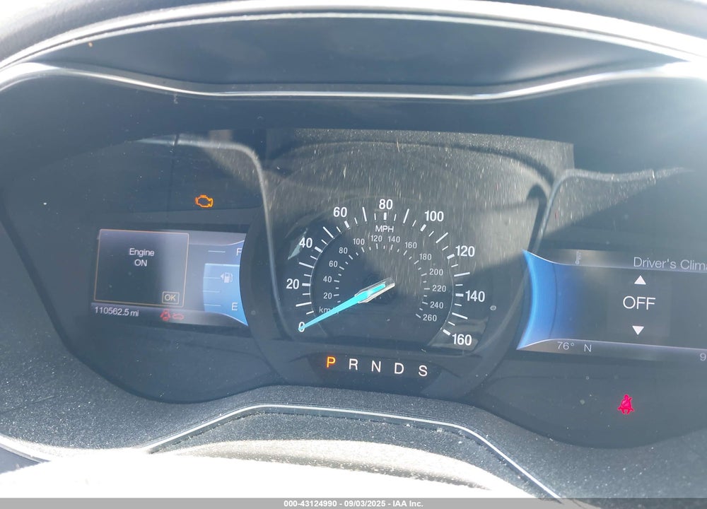 2013 FORD FUSION VIN: 3FA6P0HR8DR187380