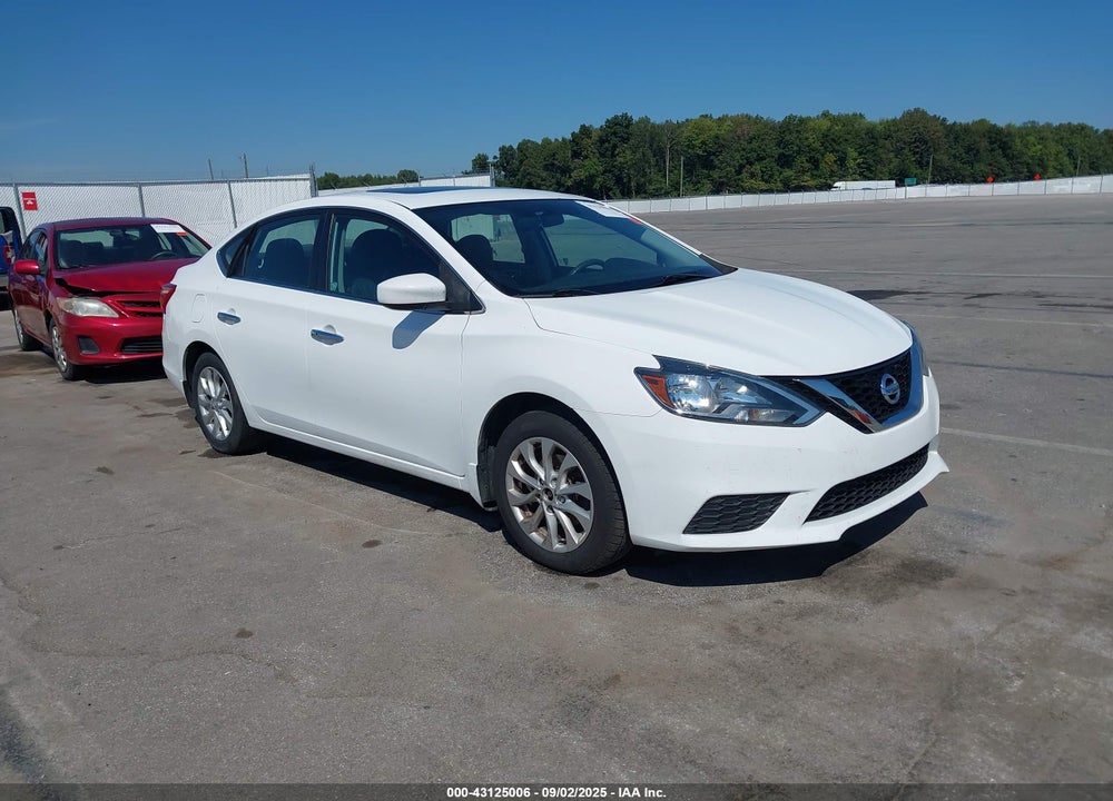 2017 NISSAN SENTRA SV VIN: 3N1AB7APXHY280680