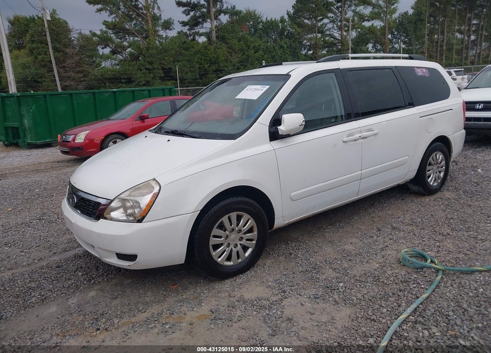 2012 KIA SEDONA VIN: KNDMG4C7XC6433291