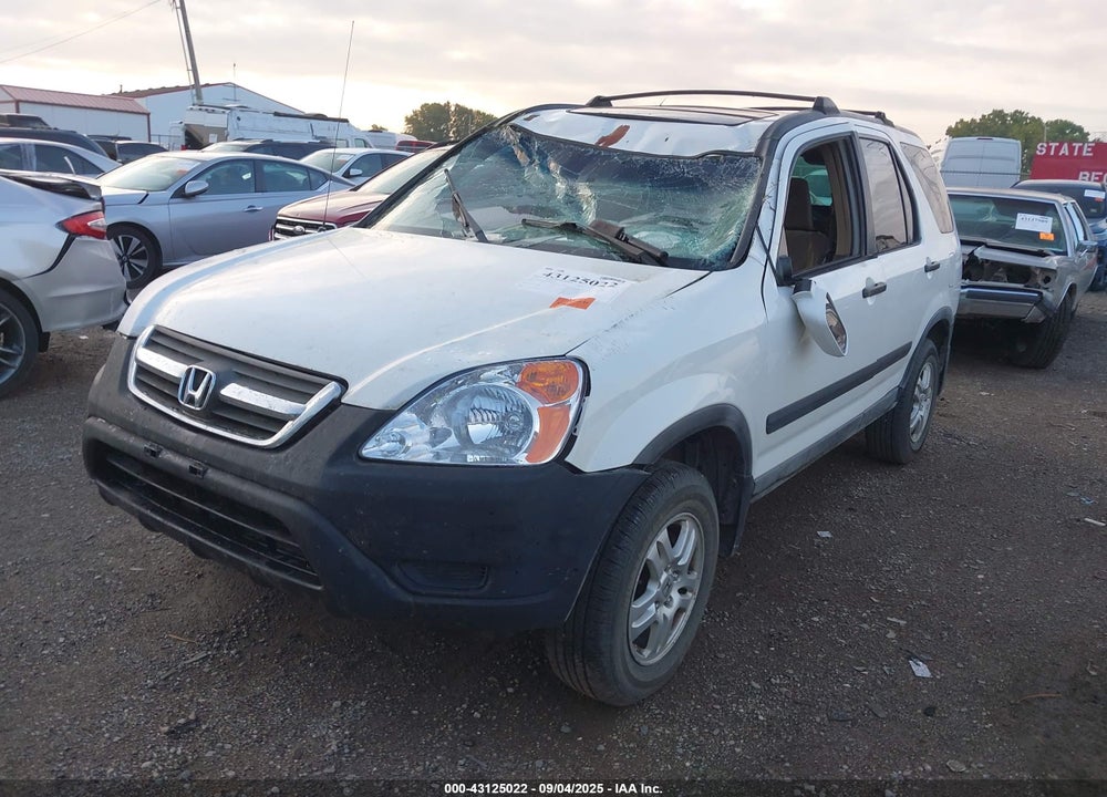 2002 HONDA CR-V EX VIN: SHSRD78812U000214