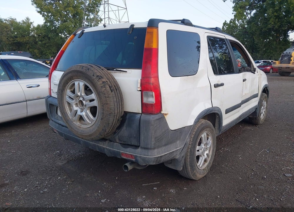 2002 HONDA CR-V EX VIN: SHSRD78812U000214