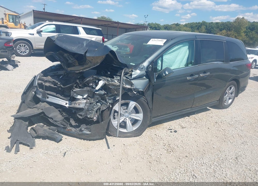 2019 HONDA ODYSSEY EX-L VIN: 5FNRL6H77KB099889