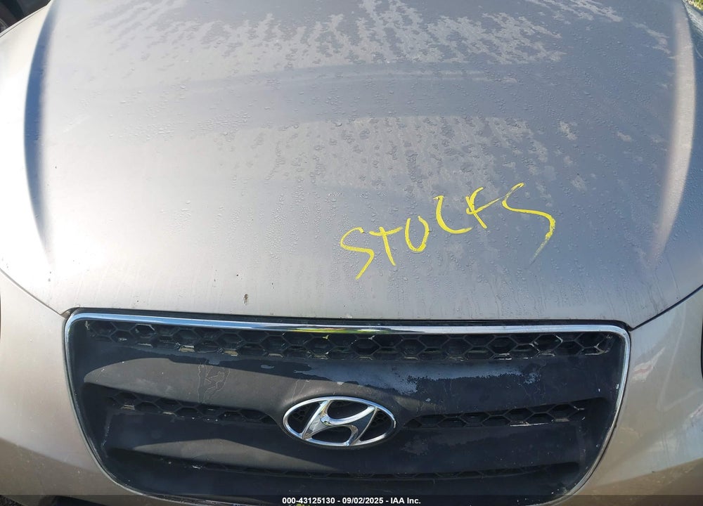 2007 HYUNDAI SANTA FE GLS VIN: 5NMSG13DX7H051752