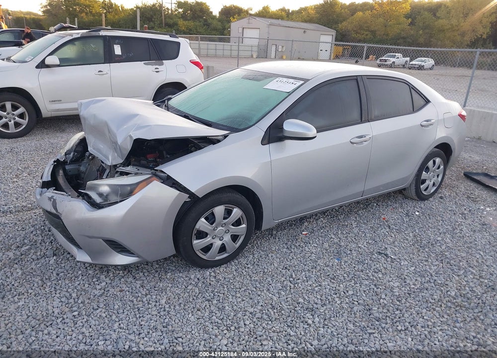 2015 TOYOTA COROLLA VIN: 2T1BURHE8FC460510