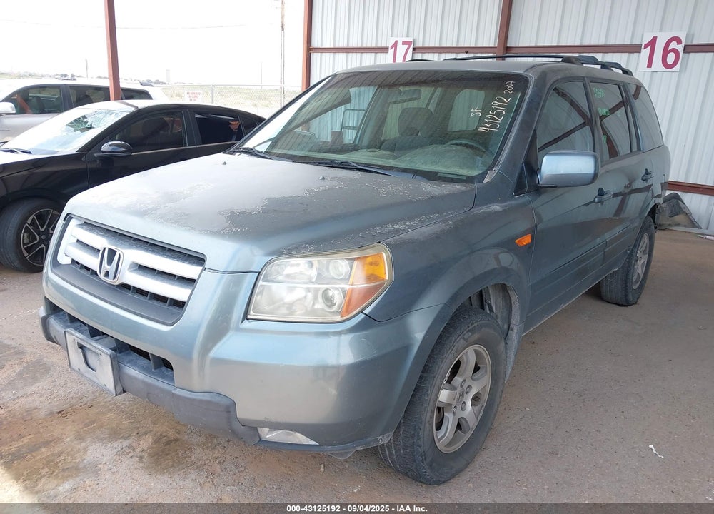 2007 HONDA PILOT EX VIN: 2HKYF18457H515555