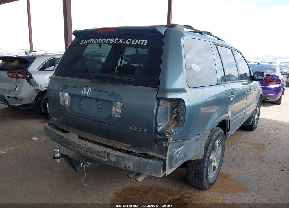 2007 HONDA PILOT EX VIN: 2HKYF18457H515555