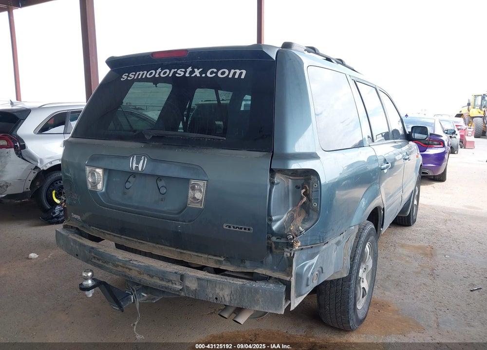 2007 HONDA PILOT EX VIN: 2HKYF18457H515555