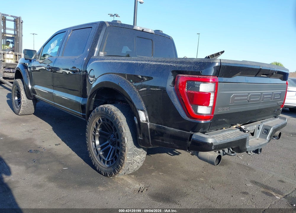 2022 FORD F-150 RAPTOR VIN: 1FTFW1RG5NFB95919