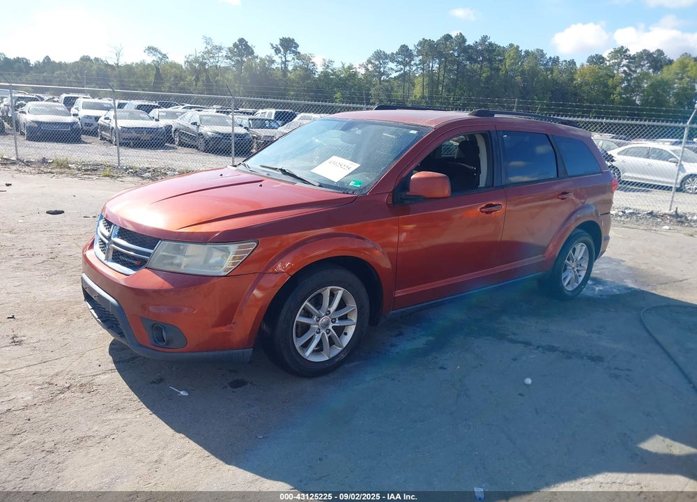 2013 DODGE JOURNEY VIN: 3C4PDCBG0DT712032